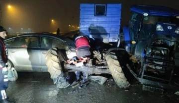 Ağrı'da zincirleme trafik kazasında bir kişi öldü, 3 kişi yaralandı