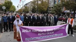 Ahiliğin başkenti Kırşehir'de 34. Ahilik Haftası kutlamaları başladı