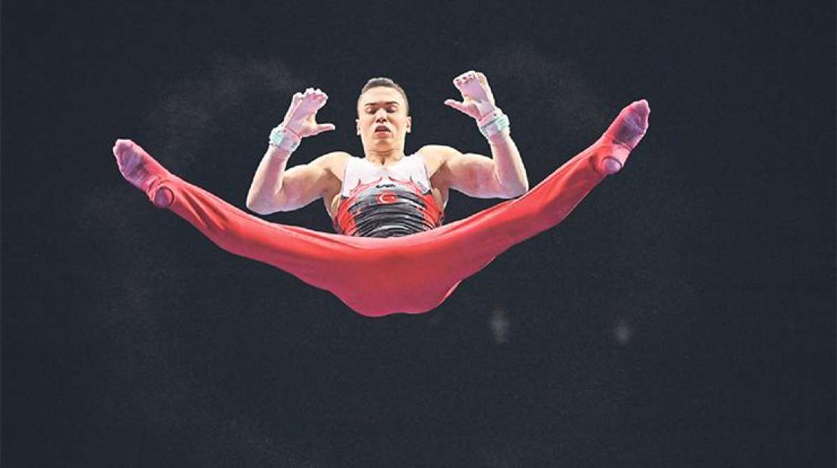 Ahmet Önder  Avrupa Cimnastik Şampiyonasında  Avrupa 4.sü