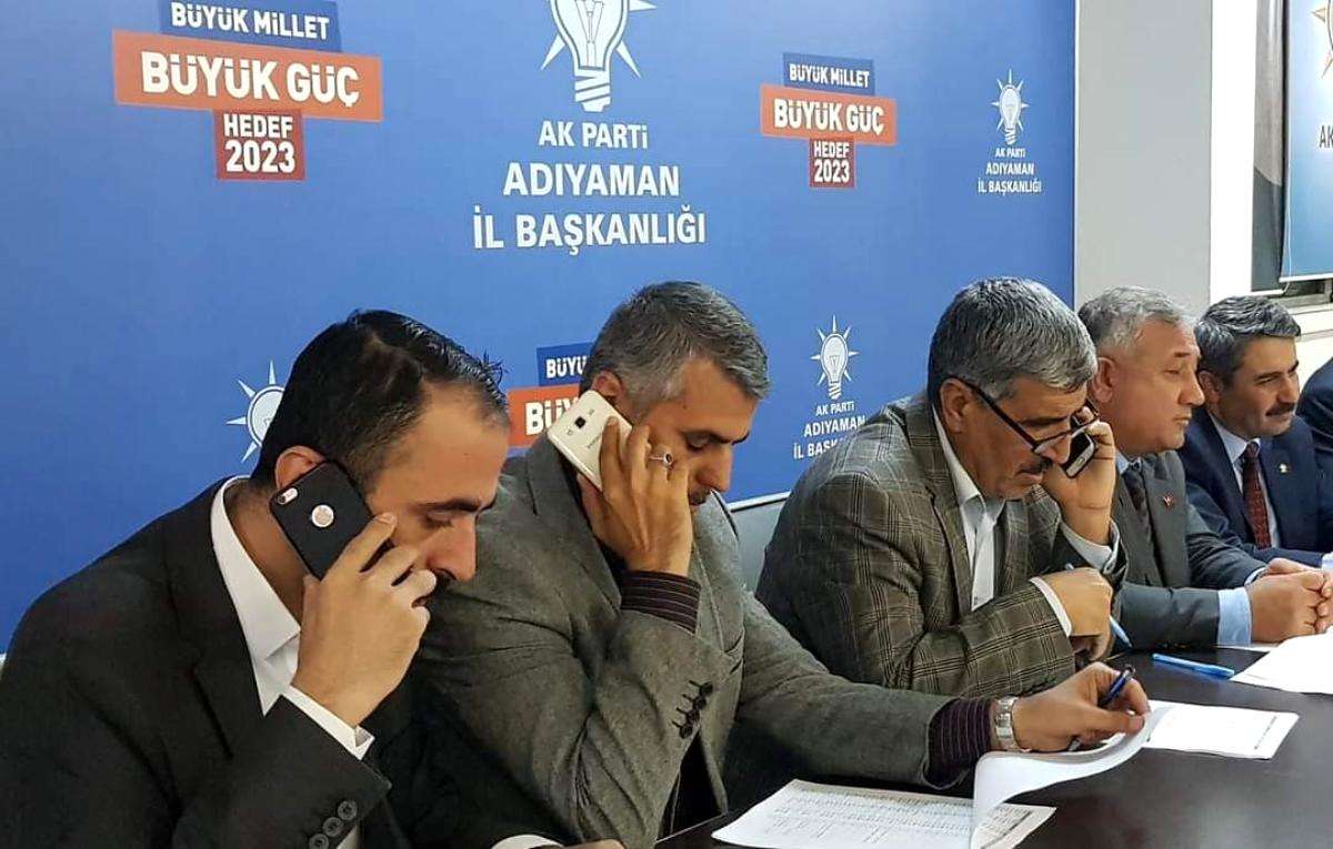 AK Parti 34 bin üyesine telefonla ulaştı