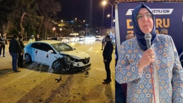 AK Parti milletvekili adayı Ferda Ertürk trafik kazası geçirdi