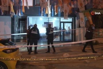 AK Parti Seçim İrtibat Bürosu önünde yapılan silahlı saldırı girişimine ilişkin 2 kişi yakalandı