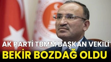 AK Parti TBMM Başkan Vekili Bekir Bozdağ Oldu 