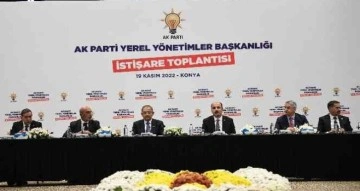 AK Parti Yerel Yönetimler Başkanlığı İstişare Toplantısı Konya’da yapıldı