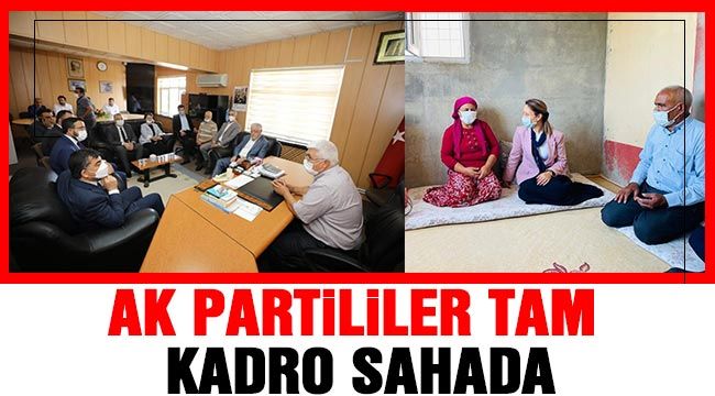 AK Partililer Tam Kadro Sahada