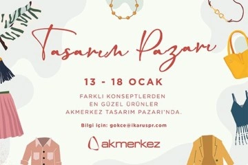Akmerkez Tasarım Pazarı başladı