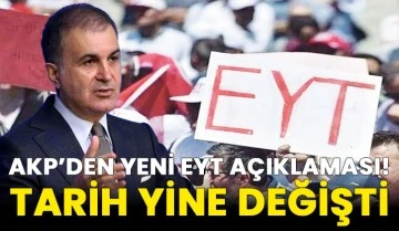 AKP’den yeni EYT açıklaması! Tarih yine değişti