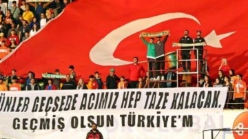 Alanyaspor - Galatasaray maçında duygu dolu anlar