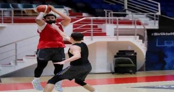 Aliağa Petkimspor, Gaziantep Basketbol müsabakasının hazırlıklarını sürdürüyor