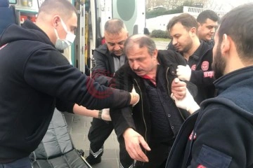 Alkollü şahıs Taksim'de metroya düştü