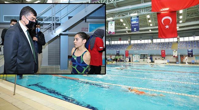 Alleben Yüzme Havuzu Türk sporuna hizmet ediyor 