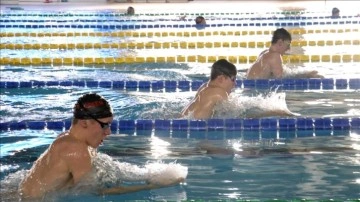 Alman yüzücüler, Gençler Avrupa Şampiyonası'na Erzurum'da hazırlanıyor
