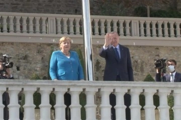 Almanya Başbakanı Türkiye'de