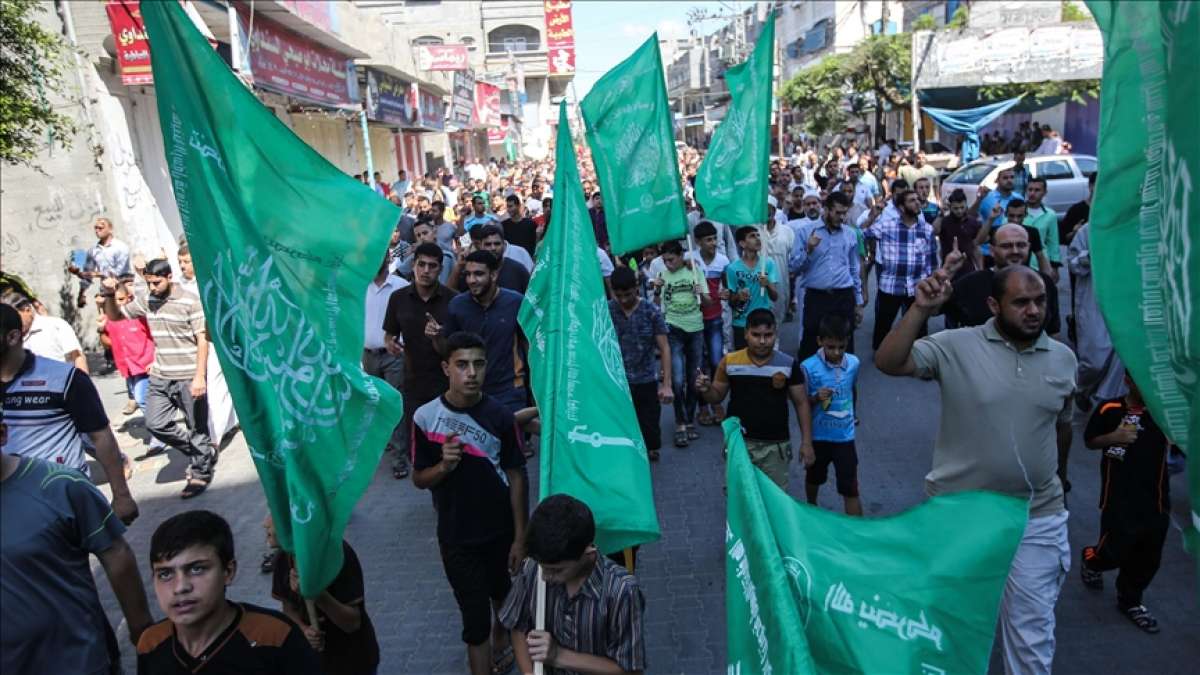 Almanya'da Hamas bayrağı ve sembollerinin kullanımı yasaklandı