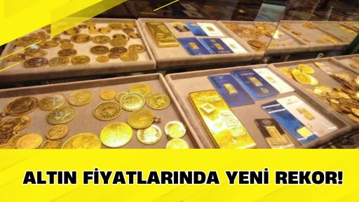 Altın fiyatlarında yeni rekor!