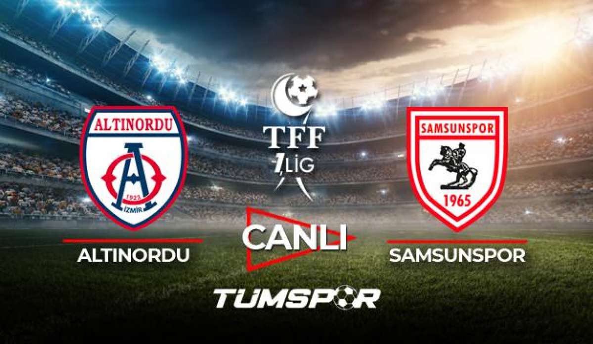 Altınordu Samsunspor maçı canlı izle! BeIN Sports TFF 1. Lig Play Off maçı canlı skor takip!