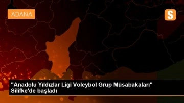 “Anadolu Yıldızlar Ligi Voleybol Grup Müsabakaları” Silifke’de başladı
