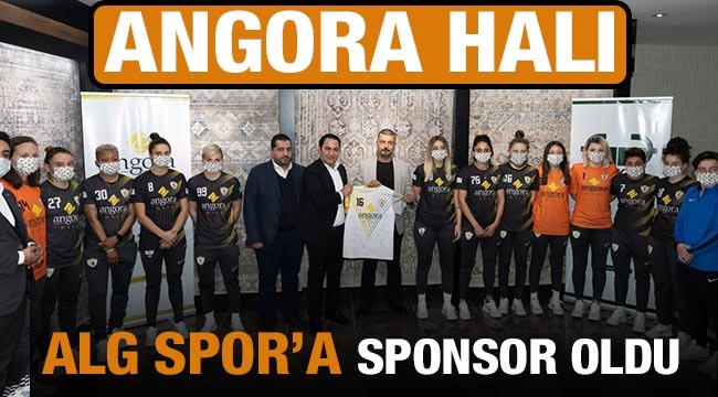 Angora Halı, ALG Spor'a sponsor oldu