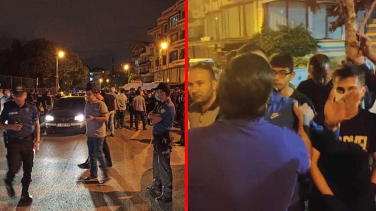 Ankara'da yabancı uyruklu grup iki Türk gencini bıçaklaması üzerine mahalleli sokağa döküldü
