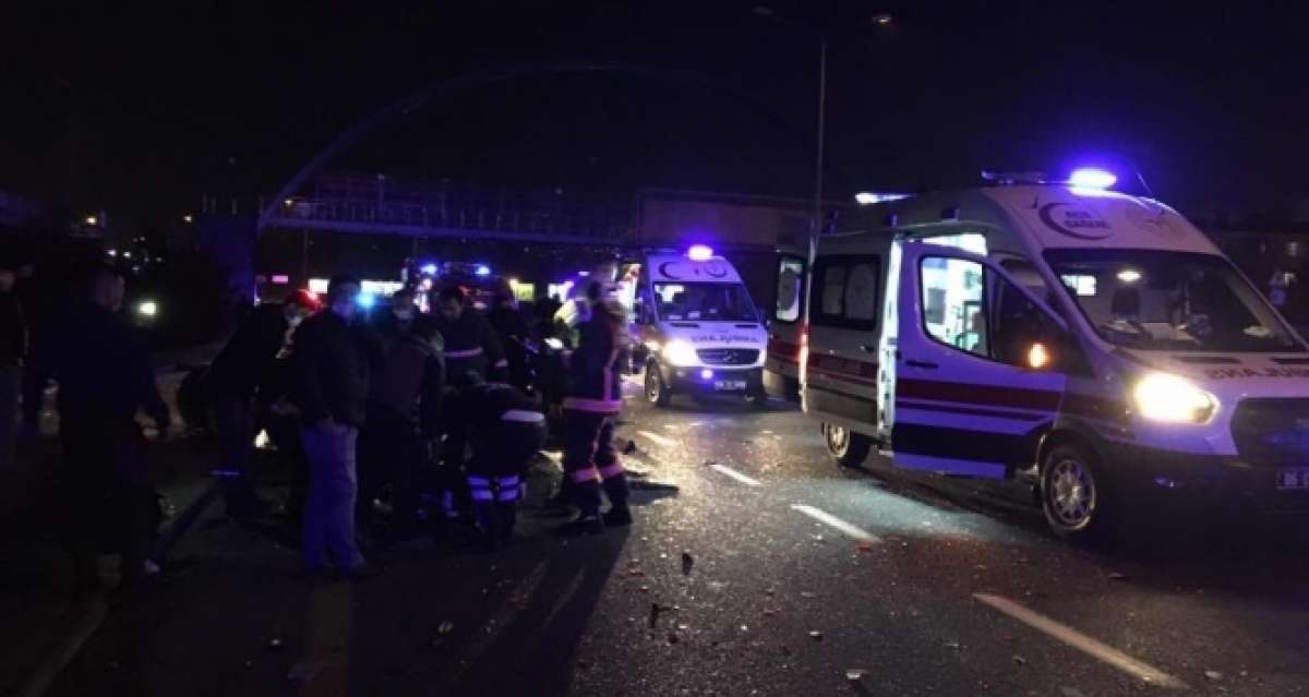 Ankara'da zincirleme kaza: 1 ölü