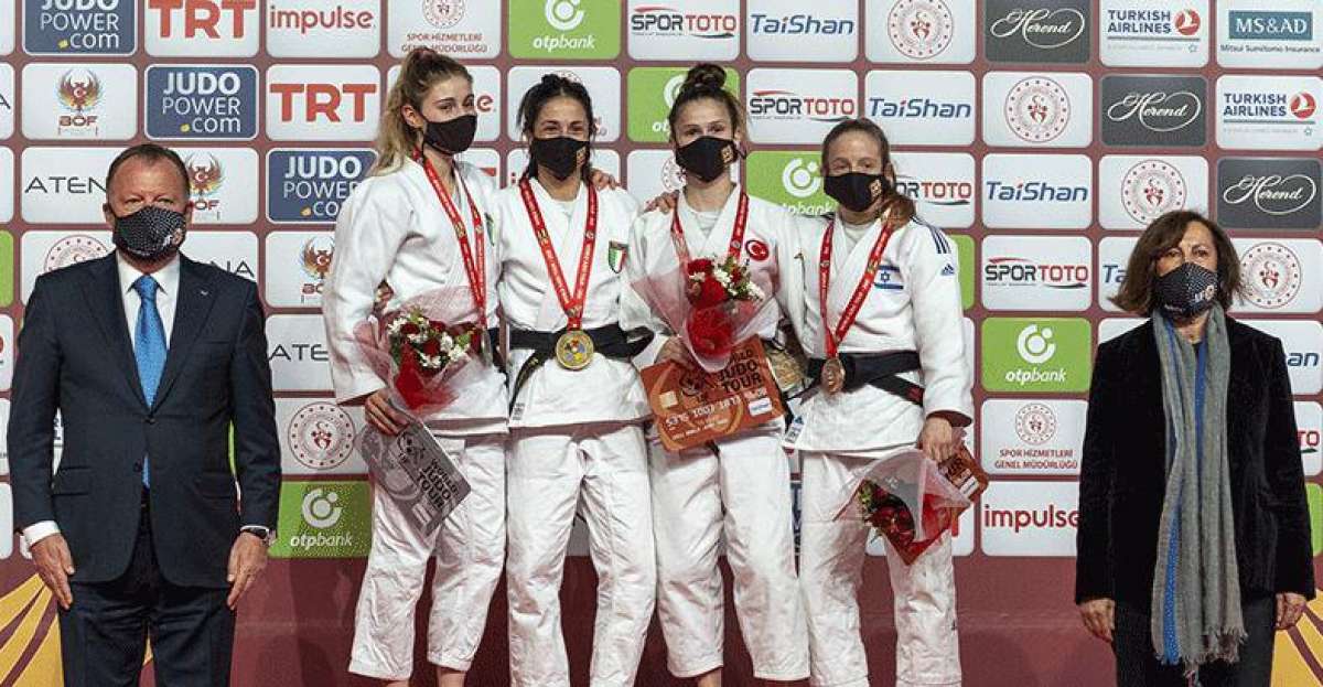 Antalya Grand Slamde Gülkader Şentürkten bronz madalya