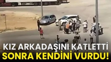 Kız arkadaşını katletti sonra kendini vurdu!