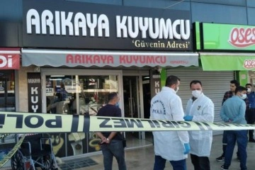Antalya'da kuyumcu soygununda cinayet