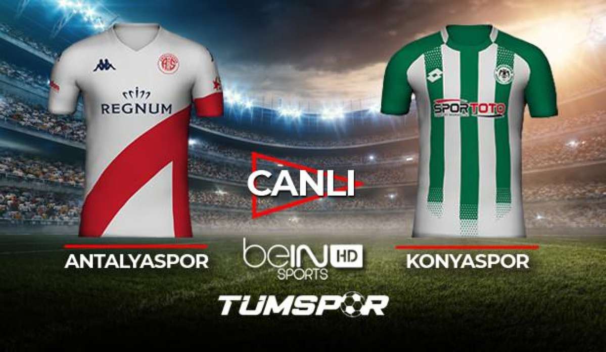 Antalyaspor Konyaspor maçı canlı izle! BeIN Sports Antalya Konya maçı canlı skor takip!