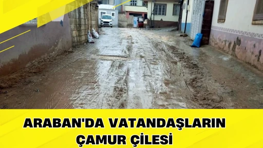 Araban'da vatandaşların &ccedil;amur &ccedil;ilesi