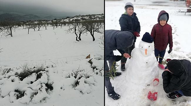 Araban'da yoğun kar yağışı 5 kırsal mahallenin yolunu kapattı 