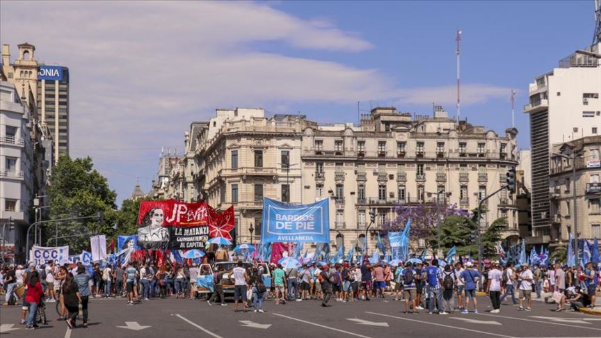 Arjantin’de hükümete destek gösterisi