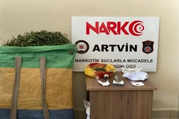 Artvin’de polisten uyuşturucu operasyonu: 2 tutuklama