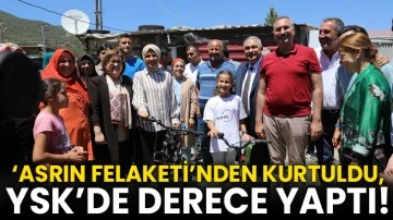 ‘Asrın Felaketi’nden Kurtuldu, YSK’de Derece Yaptı!