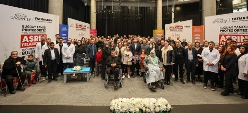 Asrın felaketinde g&uuml;&ccedil;lenen hayatlar Gaziantep'te buluştu!