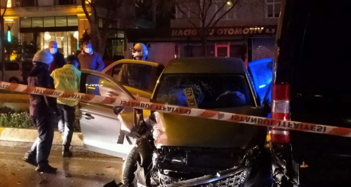 Ataşehir'de alkollü sürücü dehşeti: 3 yaralı
