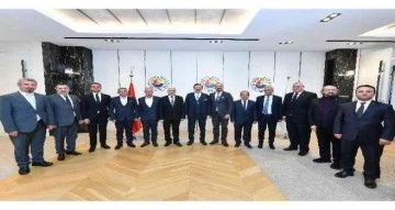 ATSO’nun yeni yönetimi TOBB Başkanı Hisarcıklıoğlu’yla bir araya geldi