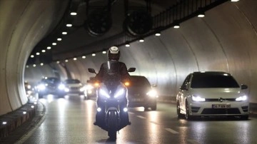 Avrasya Tüneli'nden geçişlerine izin verilmesi motosiklet tutkunlarını sevindirdi