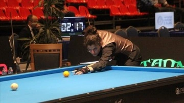 Avrupa Bilardo Şampiyonası'nda T&uuml;rkiye, kadınlarda g&uuml;m&uuml;ş madalyanın sahibi oldu