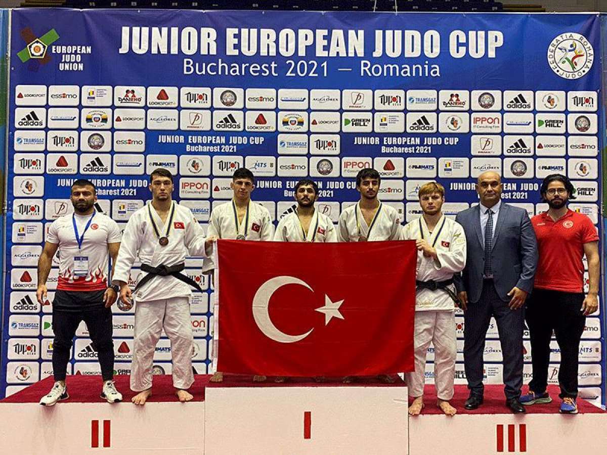 Avrupa Judo Kupasının ilk gününde 1 altın, 1gümüş, 3 bronz madalya