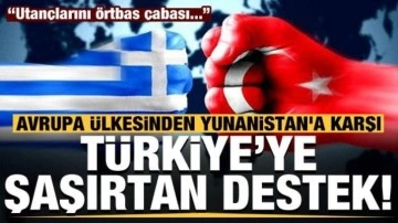 Avrupa ülkesinden Yunanistan'a karşı Türkiye'ye şaşırtan destek: Utançlarını örtbas çabası