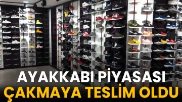 Ayakkabı piyasası &ccedil;akmaya teslim oldu