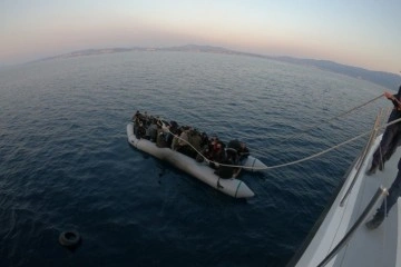 Aydın’da 31 düzensiz göçmen kurtarıldı