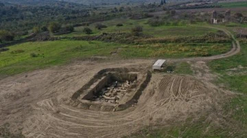 Aydın'daki antik kent Magnesia'daki 'Zeus Tapınağı' ortaya çıkarılıyor