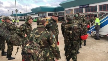 Azerbaycan arama kurtarma ekipleri Hatay'a gönderildi
