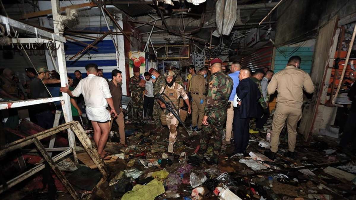 Bağdat'ta bayram arifesinde düzenlenen saldırıyı terör örgütü DEAŞ üstlendi