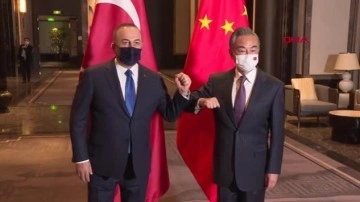 Bakan Çavuşoğlu, Çin Dışişleri Bakanı ile görüştü