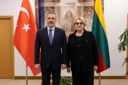 Bakan Fidan, Litvanya Meclis Başkan Yardımcısı Budbergyt ile g&ouml;r&uuml;şt&uuml;