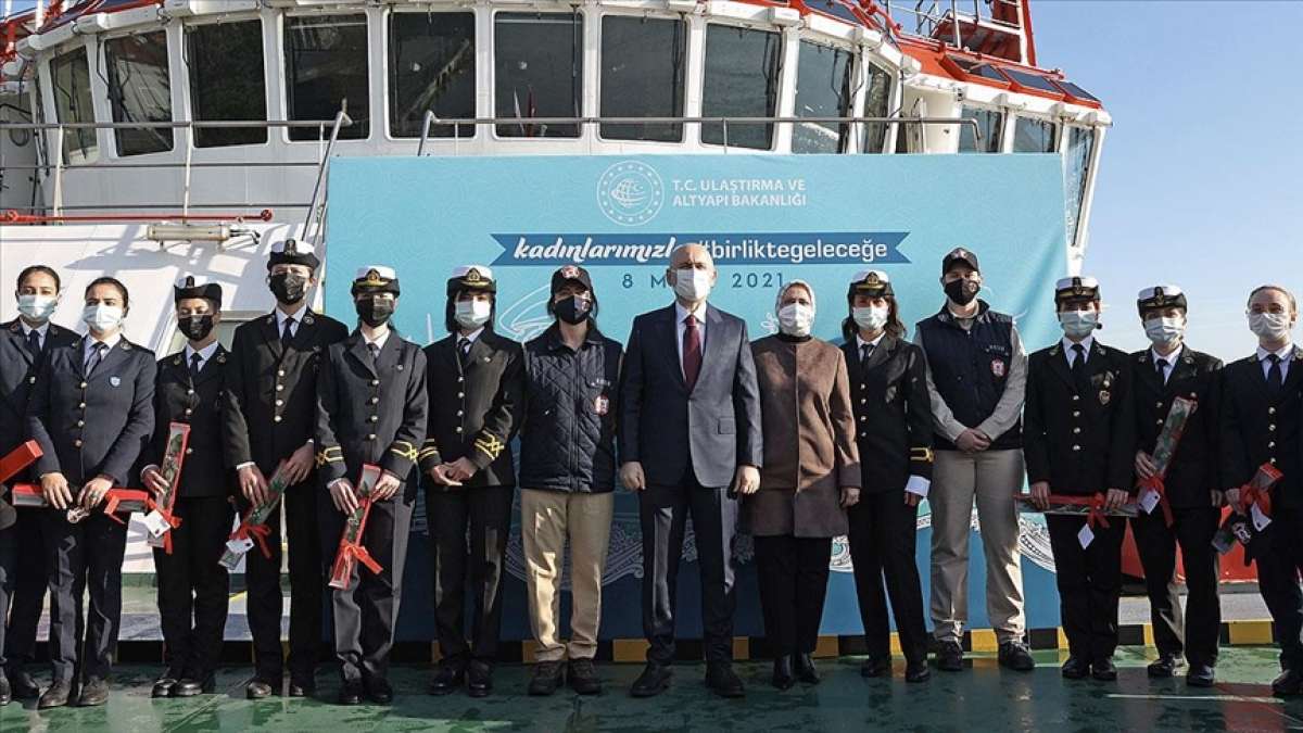 Bakan Karaismailoğlu'ndan 'denizcilikte kadın istihdamının artırılması' hedefi