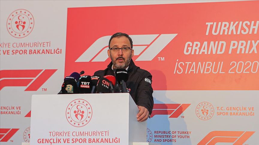Bakan Kasapoğlu: Formula 1, İstanbul için yarım kalmış hikayenin yeniden başlaması