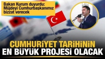 Bakan Kurum duyurdu: Bu proje Cumhuriyet tarihinin en büyük sosyal konut projesi olacak